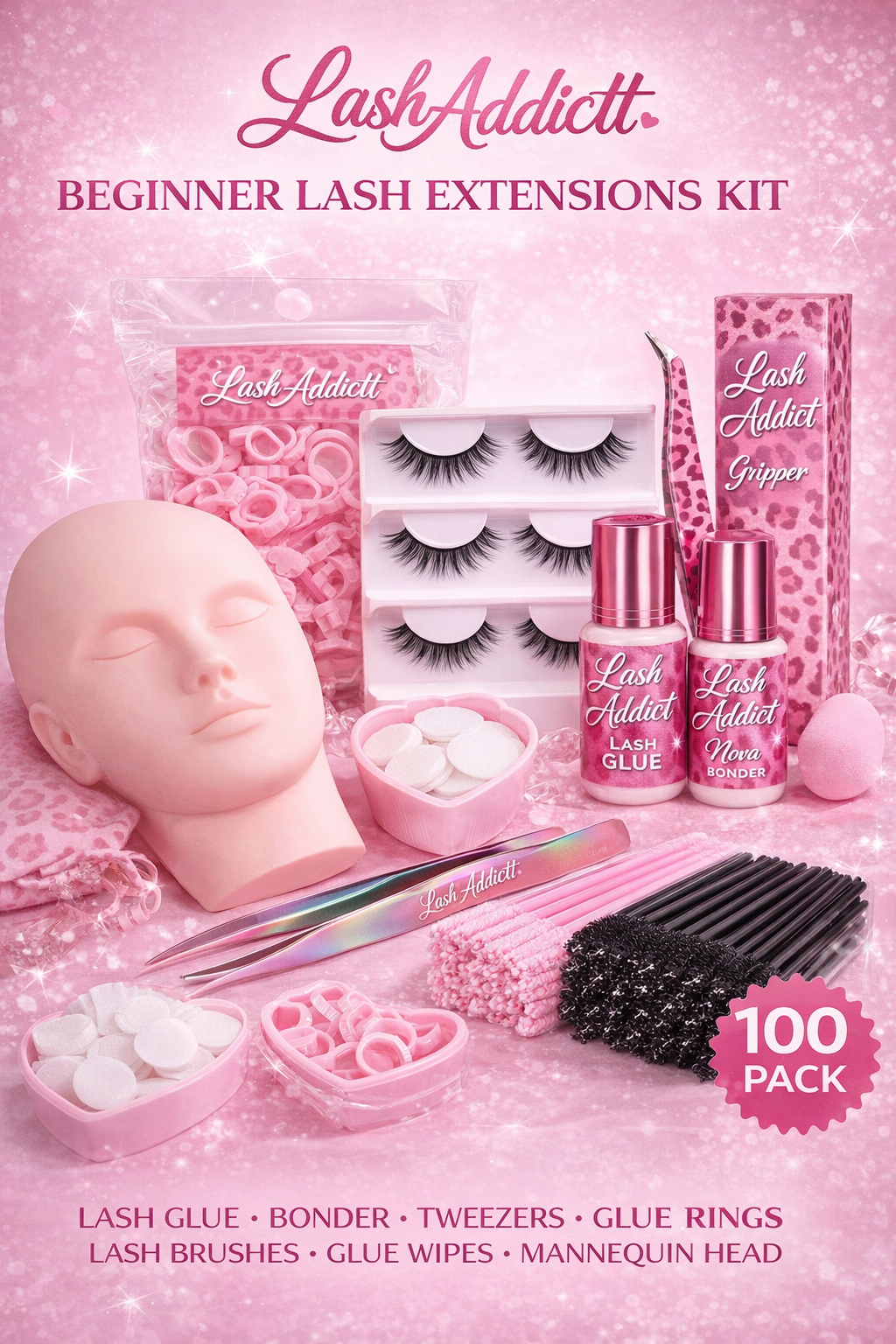 Lash extensions, beginner kit